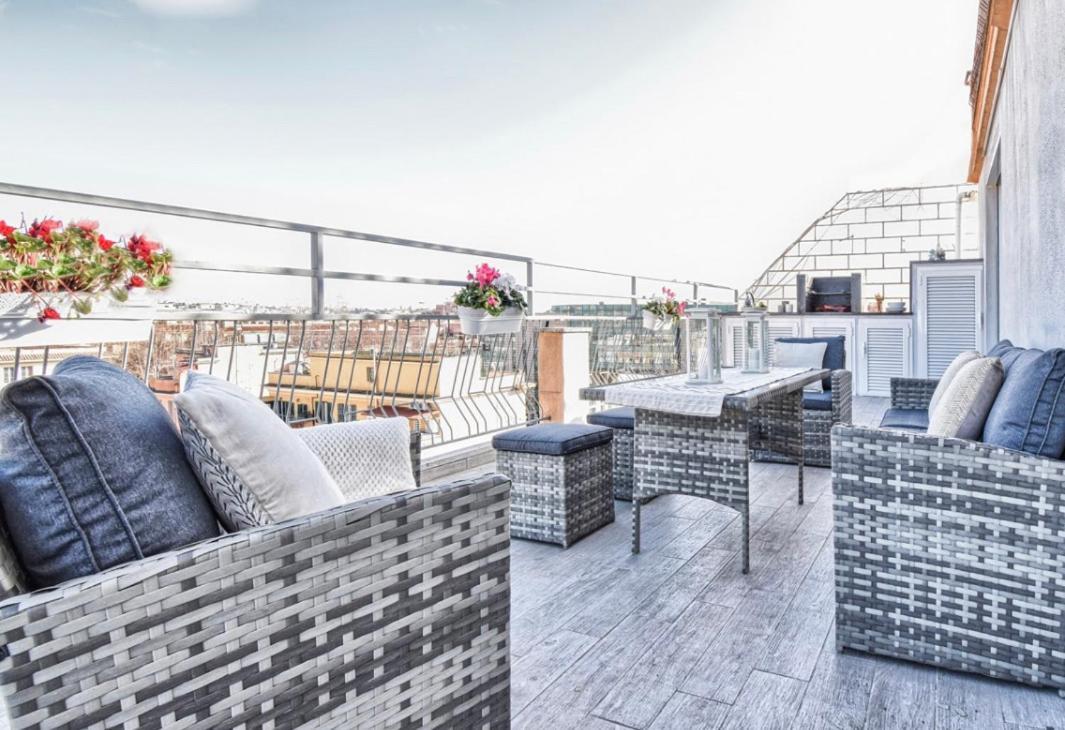 St. Peter Penthouse Apartment Rome Bagian luar foto
